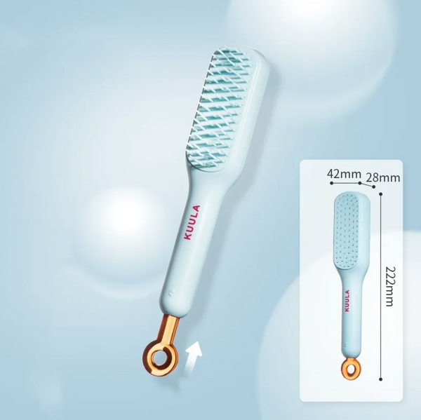 Retractable Pocket Hair Comb – Compact Anti-Static Design