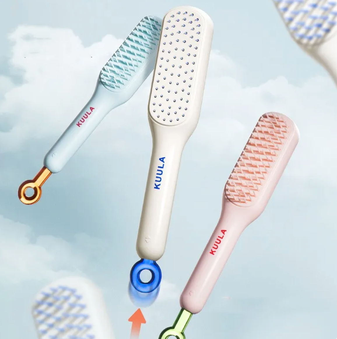 Retractable Pocket Hair Comb – Compact Anti-Static Design